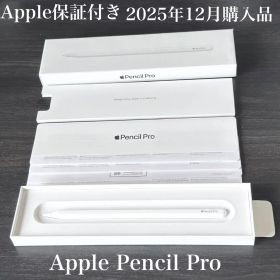 美品 Apple保証 2025年12月購入品 Apple Pencil Pro