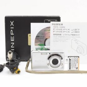 ★極上品★富士フイルム FUJIFILM FinePix J30 シルバー★ Y795 #5382