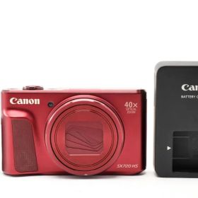 良品★Canon PowerShot SX720 HS レッド #985