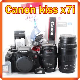 少シャッター数 Canon EOS kiss x7i 一眼レフカメラ スマホ転送