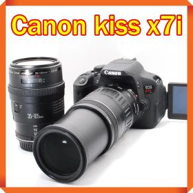 ✨少シャッター数 Canon EOS kiss x7i 一眼レフ スマホ転送