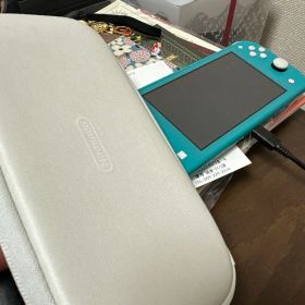 Nintendo Switch Lite 本体 ターコイズ ケース電源付き 激安