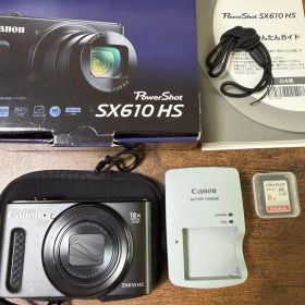 【美品・付属品完備】Canon PowerShot SX610 HS ブラック