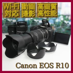 ⭐予備電池付き⭐❤️Canon EOS R10 トリプルレンズセット❤️