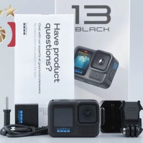 【中古】Go Pro ゴープロ HERO 13 ブラック ウェアラブルカメラ 元箱付き