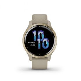 ガーミン Venu 2S Light Sand / Light Gold 0100242961 タッチパネル式 スマートウォッチ 陸上 ランニング 時計 GARMIN