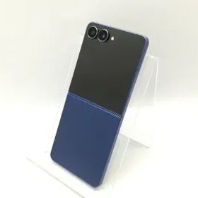 【中古】SAMSUNG au 【SIMフリー】 Galaxy Z Flip7 ブルーシャドウ 12GB 256GB SCG35【秋葉4号】保証期間１ヶ月【ランクA】