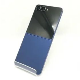 【中古】SAMSUNG au 【SIMフリー】 Galaxy Z Flip7 ブルーシャドウ 12GB 256GB SCG35【新橋烏森通り】保証期間１ヶ月【ランクA】