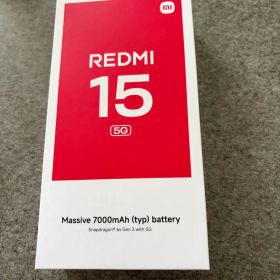 Redmi 15 5G 本体 128G チタングレー 新品未使用