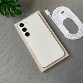 Samsung Galaxy S23 SCG19 クリーム 256GB 国内SIMフリー 送料無料