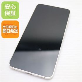 安心保証 美品 SCG19 Galaxy S23 クリーム