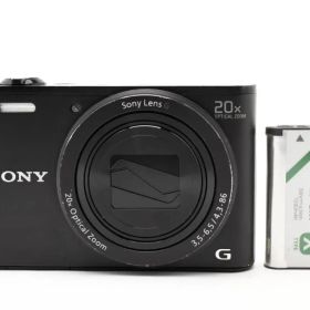 良品★SONY Cyber-shot DSC-WX350 ブラック #980