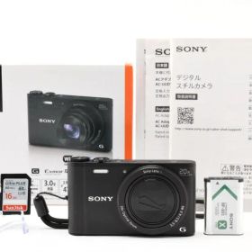 超極上★SONY Cyber-shot DSC-WX350 ブラック #993