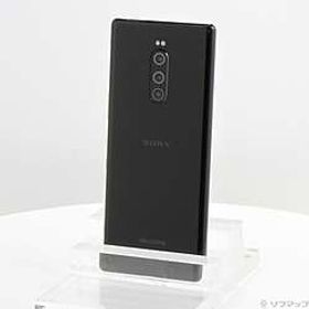 〔中古品〕 Xperia 1 64GB ブラック SO-03L docomoロック解除SIMフリー ［6.5インチ有機EL／Snapdragon 855／RAM:6GB／ナノSIM］〔中古品〕 Xperia 1 64GB ブラック SO-03L docomoロック解除SIMフリー ［6.5インチ有機EL／Snapdragon 855／RAM:6GB／ナノSIM］