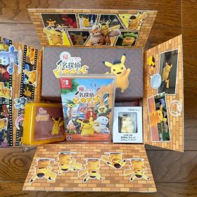 帰ってきた名探偵ピカチュウ switch スペシャル配送BOX もふもふ