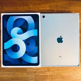 美品 iPad Air 第4世代 256GB Wi-Fi セルラー スカイブルー