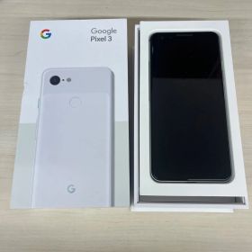（s6281）Google Pixel 3 64GB Clearly White G013B SIMフリー スマホ Android Google ピクセル 本体 ホワイト 白 スマートフォン