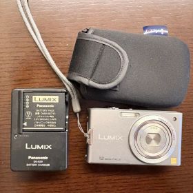 【動作品・フルセット】LUMIX DMC-FX60 充電器・SDカード・ケース付