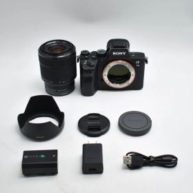 B#13309 SONY(ソニー) フルサイズ ミラーレス一眼カメラ α7III ズームレンズキット(同梱レンズ:SEL2870) ブラック ILCE-7M3K