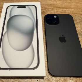 【中古美品】iPhone15 128GB ブラック SIMフリー MTMH3J/A A484