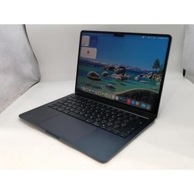 【中古】Apple MacBook Air 13インチ CTO (M3,2024) ミッドナイト M3(CPU:8C/GPU:10C)/8G/512G【浜松駅前】保証期間１ヶ月【ランクB】