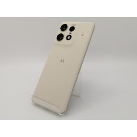 【中古】MOTOROLA SoftBank 【SIMフリー】 motorola edge 50s pro バニラクリーム 8GB 256GB A402MO【三宮センター】保証期間１ヶ月【ランクB】