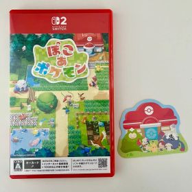 Switch2 ぽこ あ ポケモン キーカード版 ポケモンセンター限定シール付き