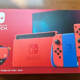 Nintendo Switch マリオレッド×ブルー セット 本体