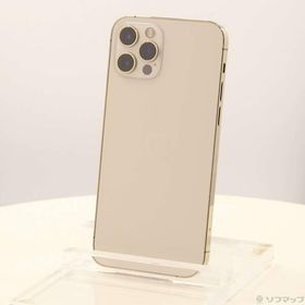〔中古〕Apple(アップル) iPhone12 Pro 128GB ゴールド MGM73J／A SIMフリー〔305-ud〕