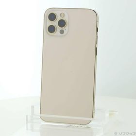 〔中古〕Apple(アップル) iPhone12 Pro 128GB ゴールド MGM73J／A SIMフリー〔251-ud〕