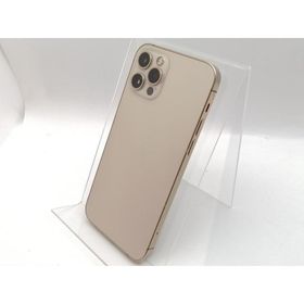 【中古】Apple au 【SIMロック解除済み】 iPhone 12 Pro 128GB ゴールド MGM73J/A【津田沼】保証期間１ヶ月【ランクC】