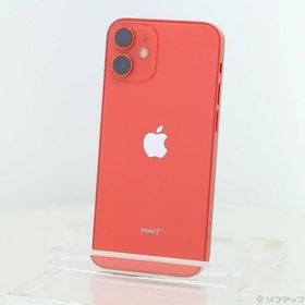 〔中古〕Apple(アップル) iPhone12 mini 64GB プロダクトレッド MGAE3J／A SIMフリー〔251-ud〕