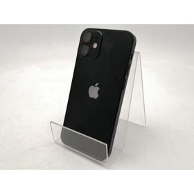 【中古】Apple SoftBank 【SIMロック解除済み】 iPhone 12 mini 128GB ブラック MGDJ3J/A【ECセンター】保証期間１ヶ月【ランクC】