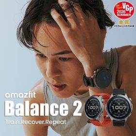Amazfit Balance 2 アマズフィット 公式ストア スマートウォッチ 音声操作 ゴルフ機能 AI 21日間バッテリー GPS内蔵 10ATM 健康管理