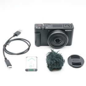 超極上 SONY ソニー VLOGCAM ZV-1F ブラック