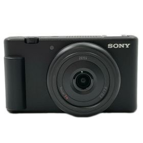 【全額返金保証】【最速発送】SONY コンパクトデジタルカメラ VLOGCAM ZV-1F ブラック 美品 動作確認済