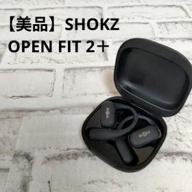 【美品】Shokz OpenFit 2+ ワイヤレスイヤホン ブラック