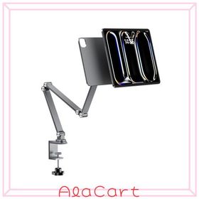 LULULOOK マグネティック スタンド for iPad Pro 13インチ M5 ＆ M4 - ヘビーデューティアルミニウム iPad デスクマウント 折りたたみア