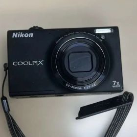 ニコン デジタルカメラ COOLPIX S6100 人気ブラックカラー 箱 取説