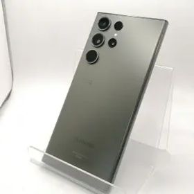 【中古】SAMSUNG au 【SIMフリー】 Galaxy S23 Ultra グリーン 12GB 256GB SCG20【川崎駅前】保証期間１ヶ月【ランクC】