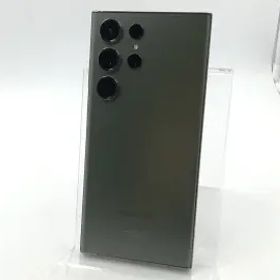【中古】SAMSUNG au 【SIMフリー】 Galaxy S23 Ultra グリーン 12GB 256GB SCG20【千葉】保証期間１ヶ月【ランクA】