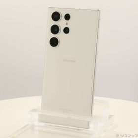 (中古)SAMSUNG Galaxy S23 Ultra 256GB クリーム SC-52D docomo SIMフリー(269-ud)