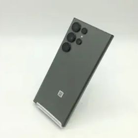 【中古】SAMSUNG au 【SIMフリー】 Galaxy S23 Ultra グリーン 12GB 256GB SCG20【広島】保証期間１ヶ月【ランクB】