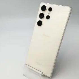 【中古】SAMSUNG docomo 【SIMフリー】 Galaxy S23 Ultra クリーム 12GB 256GB SC-52D【大阪堂島】保証期間１ヶ月【ランクC】