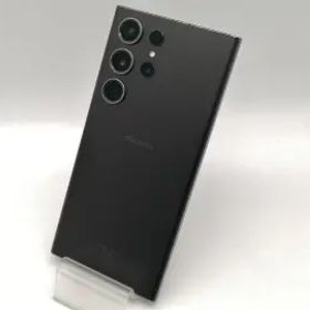 【中古】SAMSUNG docomo 【SIMフリー】 Galaxy S23 Ultra ファントムブラック 12GB 512GB SC-52D【OSU301】保証期間１ヶ月【ランクB】