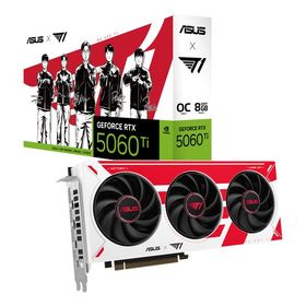 ASUS エイスースT1 GeForce RTX 5060 Ti 8GB GDDR7 OC Edition グラフィックボード 転送不可 T1-RTX5060TI-O8G-GAMING(2685206)送料無料