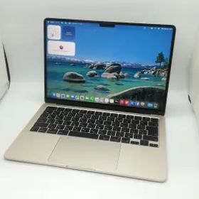 【中古】Apple MacBook Air 13インチ (M4,2025) M4(CPU:10C/GPU:8C) 16GB/256GB スターライト MW0Y3J/A【福岡天神】保証期間１ヶ月【ラン