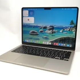 【中古】Apple MacBook Air 13インチ (M4,2025) M4(CPU:10C/GPU:10C) 16GB/512GB スターライト MW103J/A【新宿2】保証期間１ヶ月【ランク