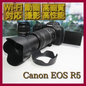 ✨予備電池付き✨Canon EOS R５ ダブルズームレンズセット✨