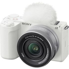 SONY ソニー VLOGCAM ZV-E10M2K パワーズームレンズキット ミラーレス一眼カメラ [ホワイト] [ラッピング可]